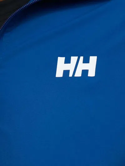 Helly Hansen Zipp Hooded Jacket In Blue