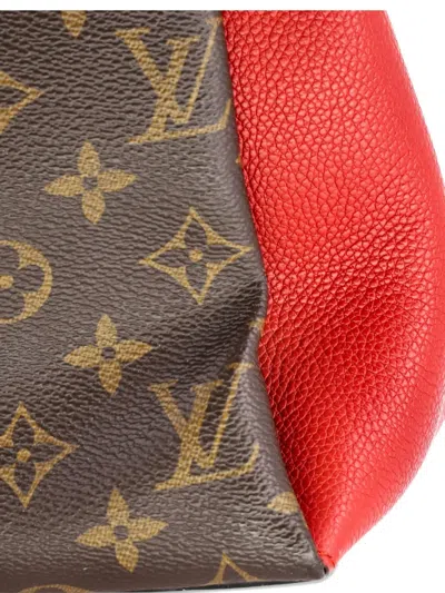 Pre-owned Louis Vuitton Surene Handbag Monogram Canvas With Leather Mm Shoulder Bag
