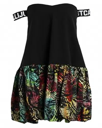 Just Cavalli Women's Mini Dress In Black In Black