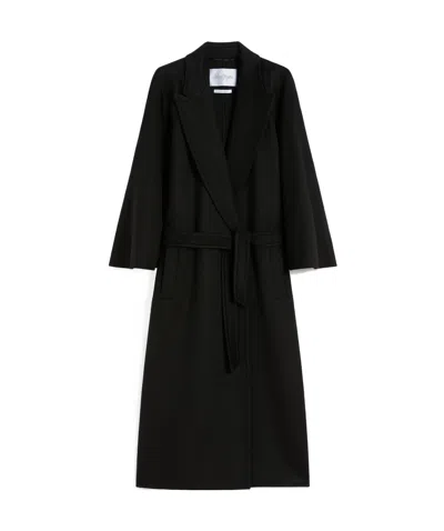 Max Mara Manuela Icon Coat In Black