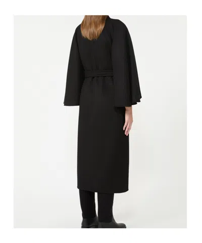 Max Mara Manuela Icon Coat In Black