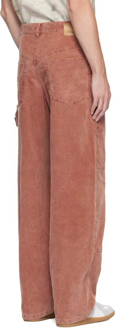 Isabel Marant Lorson Pants In Orange