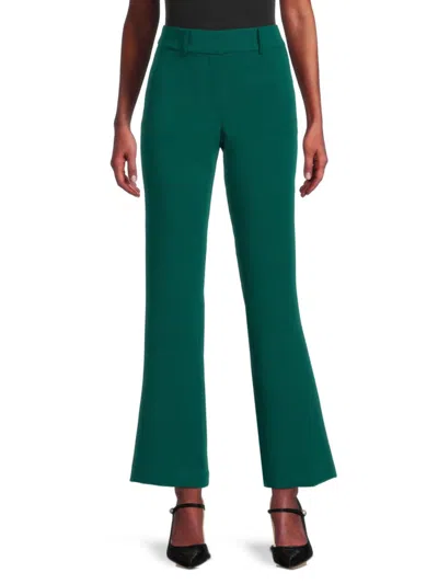 Tommy Hilfiger Women's Flared Pants In Green