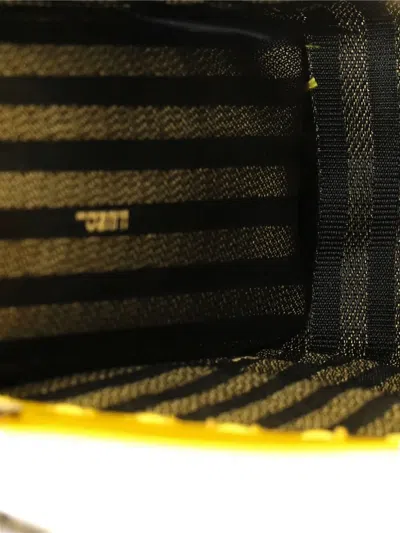 Pre-owned Fendi Sunshine Shopper Tote Leather Mini Crossbody Bag