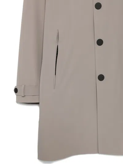 Rrd Montecristo Button-fastening Coat In Gray
