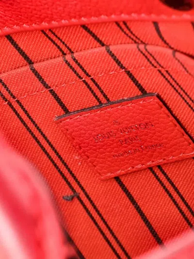 Pre-owned Louis Vuitton Montaigne Handbag Monogram Empreinte Leather Bb Satchel