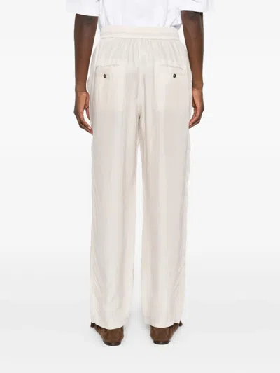 Isabel Marant Étoile Zaylee ドローストリング パンツ In White