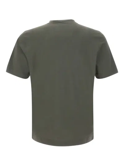 Diktat Crew-neck Short-sleeve T-shirt In Gray