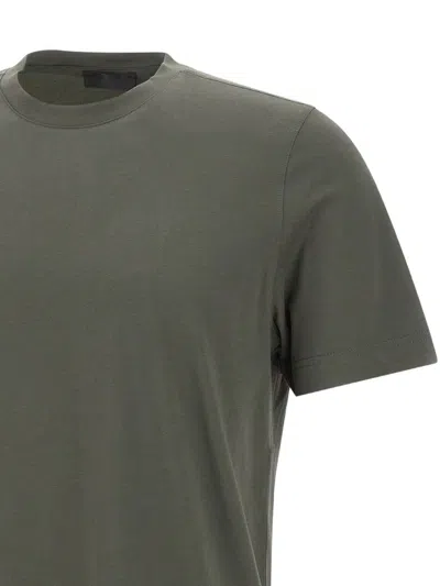 Diktat Crew-neck Short-sleeve T-shirt In Gray