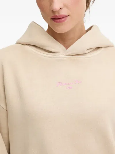 Bogner Fire+ice Sibel Logo Hoodie In Neutral