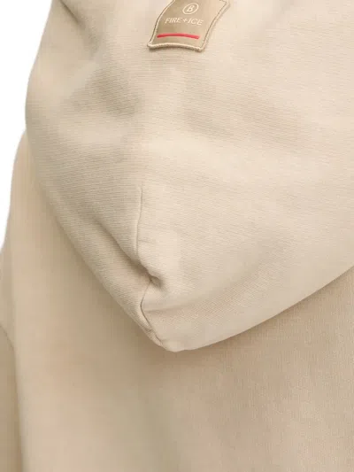 Bogner Fire+ice Sibel Logo Hoodie In Neutral
