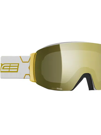 Salice Elastocated-strap Ski Goggles In White