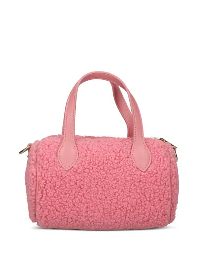 Love Moschino Top-handle Logo Tote Bag In Pink