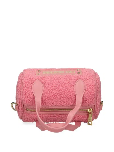 Love Moschino Top-handle Logo Tote Bag In Pink
