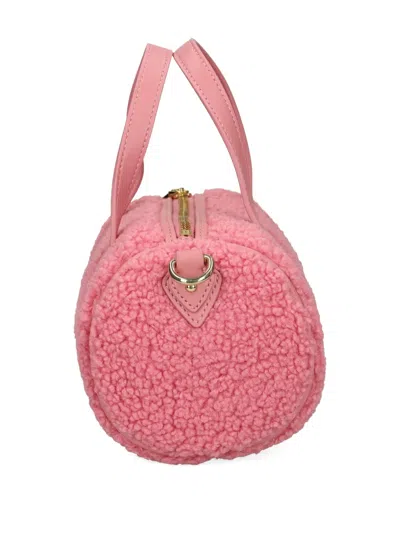 Love Moschino Top-handle Logo Tote Bag In Pink