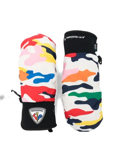 Rossignol Camo-print Mittens In Multi