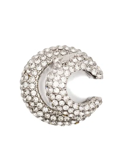 Patrizia Pepe Crystal-embellished Ear Cuff