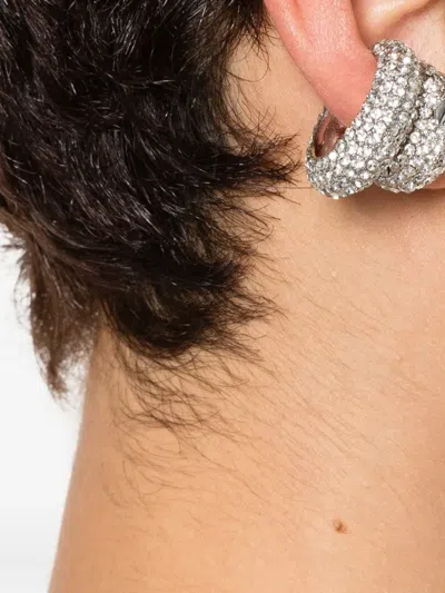 Patrizia Pepe Crystal-embellished Ear Cuff