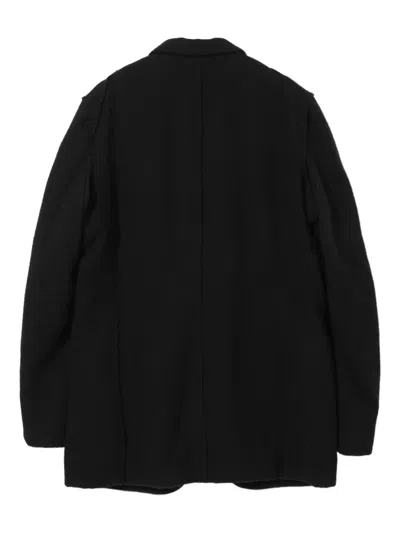 Undercover Single-breasted Jacket In Black