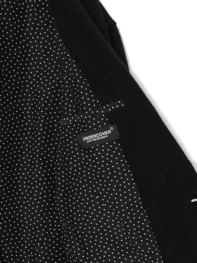 Undercover Single-breasted Jacket In Black