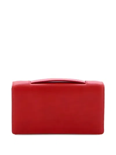 Pre-owned Dior Bee Leather Clutch Bag