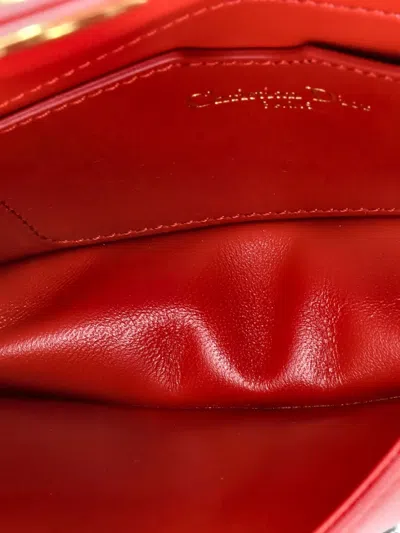 Pre-owned Dior Bee Leather Clutch Bag