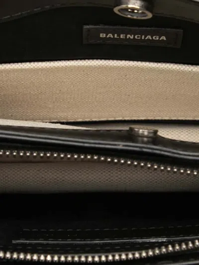 Pre-owned Balenciaga 2018 Canvas Navy Pochette Crossbody Bag
