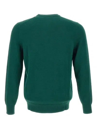 Mc2 Saint Barth Crew-neck Sweater In Green