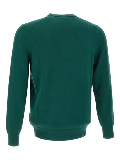 Mc2 Saint Barth Crew-neck Sweater In Green