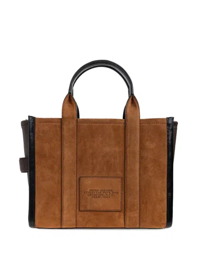 Marc Jacobs The Suede Medium Tote Bag Copper In Brown