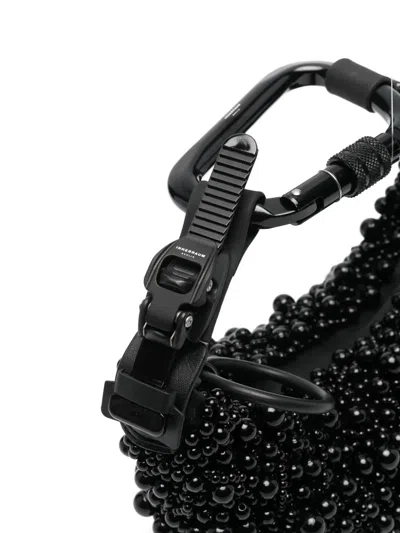 Innerraum Object Hm0 Small Pearls Handbag In Black