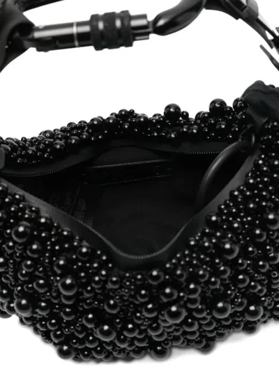 Innerraum Object Hm0 Small Pearls Handbag In Black