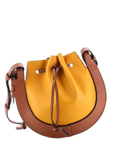 Pre-owned Loewe Horseshoe Leather Small Crossbody Bag