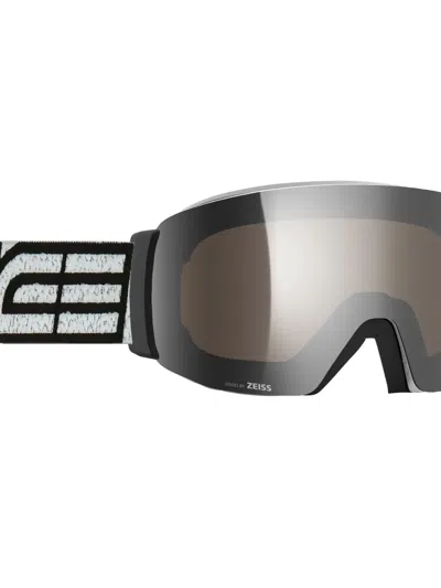 Salice Elasticated-strap Ski Goggles In Gray
