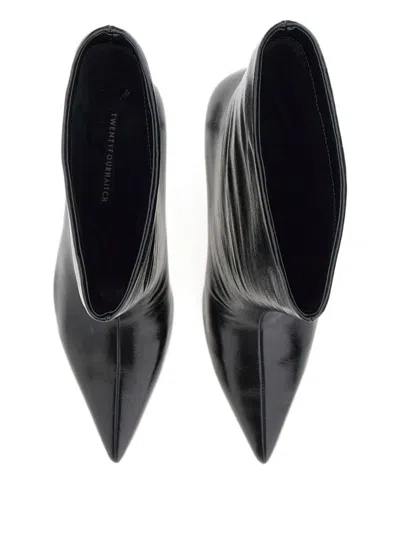 Twenty Four Haitch Boots Twenty Fourhaitch Woman Color Black In Black