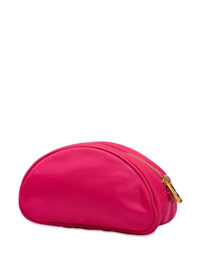 Pre-owned Prada 2000-2013 Tessuto Pouch In Pink
