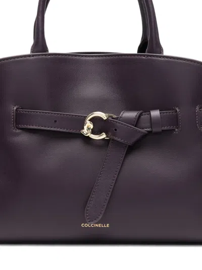 Coccinelle Medium Sabine Tote Bag In Purple