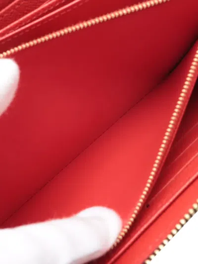 Pre-owned Louis Vuitton 2021-2025 Monogram Zippy Wallet Long Wallets In Brown