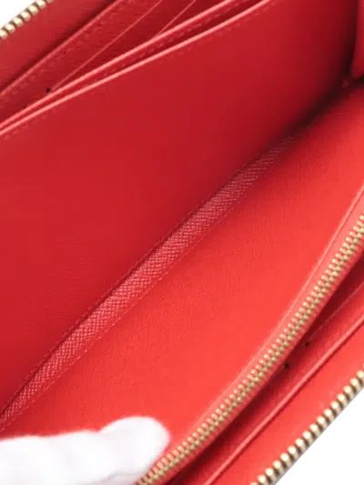 Pre-owned Louis Vuitton 2021-2025 Monogram Zippy Wallet Long Wallets In Brown