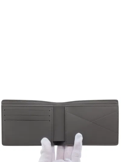 Pre-owned Louis Vuitton 2021-2025 Monogram Shadow Multiple Wallet Small Wallets In Gray