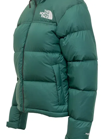 The North Face 1996 Vintage Nuptse Outerwear Jacket In Green