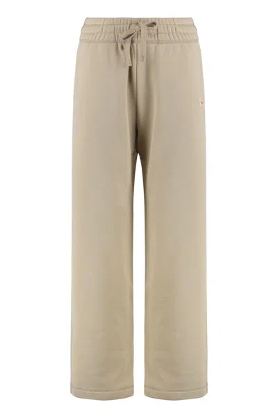 Maison Kitsuné Drawstring-waist Track Pants In Neutral