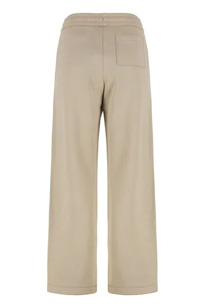 Maison Kitsuné Drawstring-waist Track Pants In Neutral