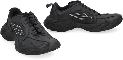 Balenciaga Monday Low-top Sneakers In Black