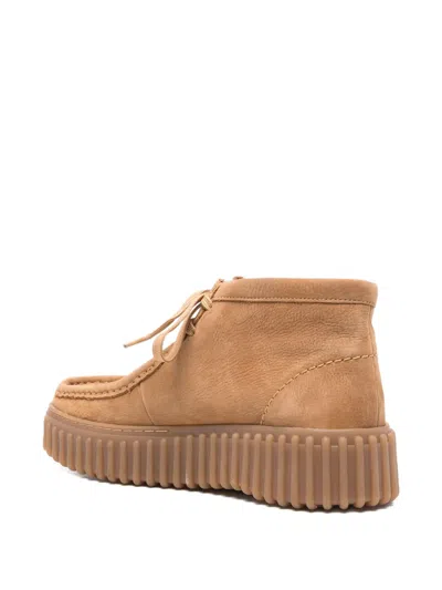 Clarks Torhill Moss Boots In Brown