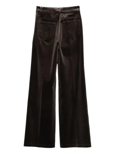 Akris Punto Pocket Trousers Hose In Brown