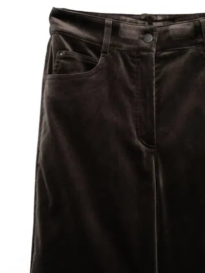 Akris Punto Pocket Trousers Hose In Brown