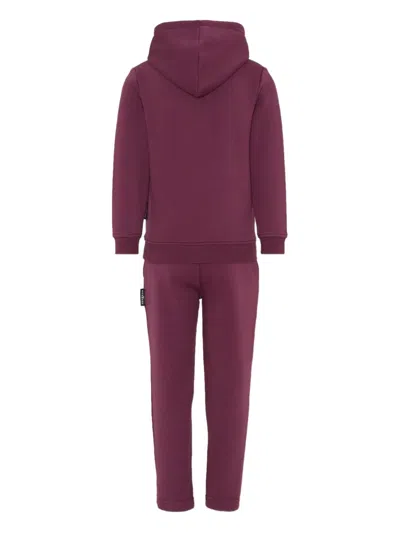 John Richmond Junior Hooded Tracksuit Set In Red