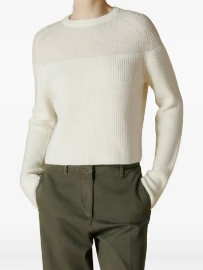 Cruna Odette Merino Knitwear In White