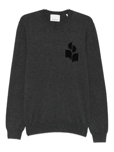 Isabel Marant Dark Grey Knit Jersey In Gray